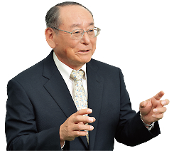 ファインプラス株式会社 代表取締役会長　三宮 悟治郎